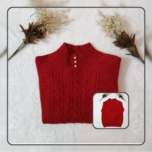 Rebecca malone Mock turtle neck sweater